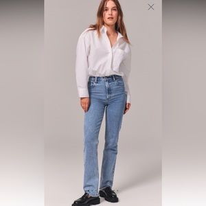 Ultra High Rise Jeans 90’s Straight Jeans